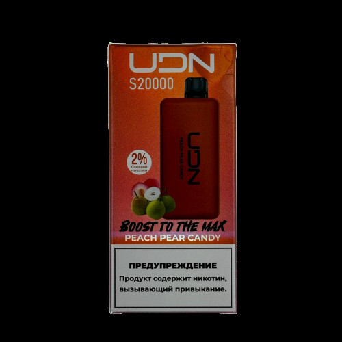 UDN S 20000 Персик груша конфеты 2%